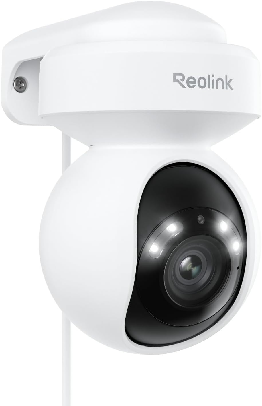 Reolink E1 Outdoor Pro pan and tilt camera supported by BarnPilot